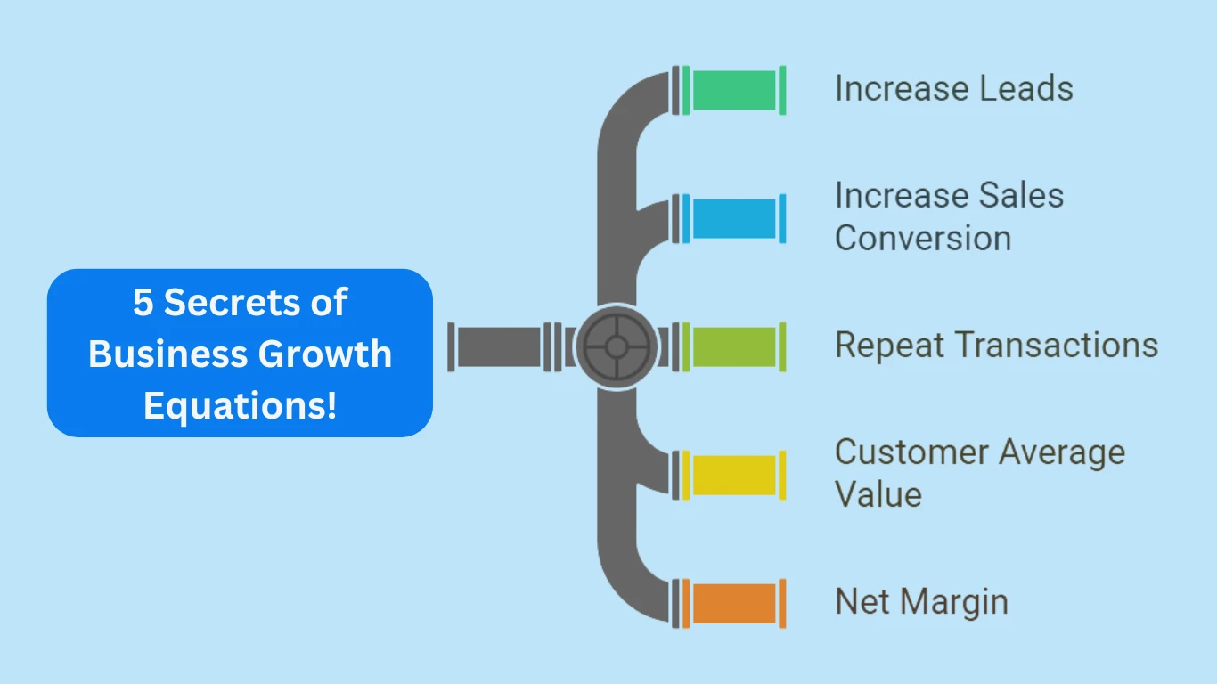 5 Secrets of Business Growth Equations!