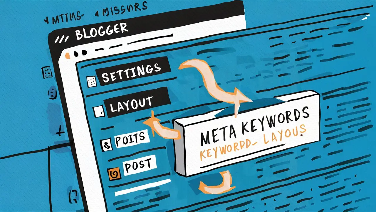 How to Add Meta Keywords in Blogger?