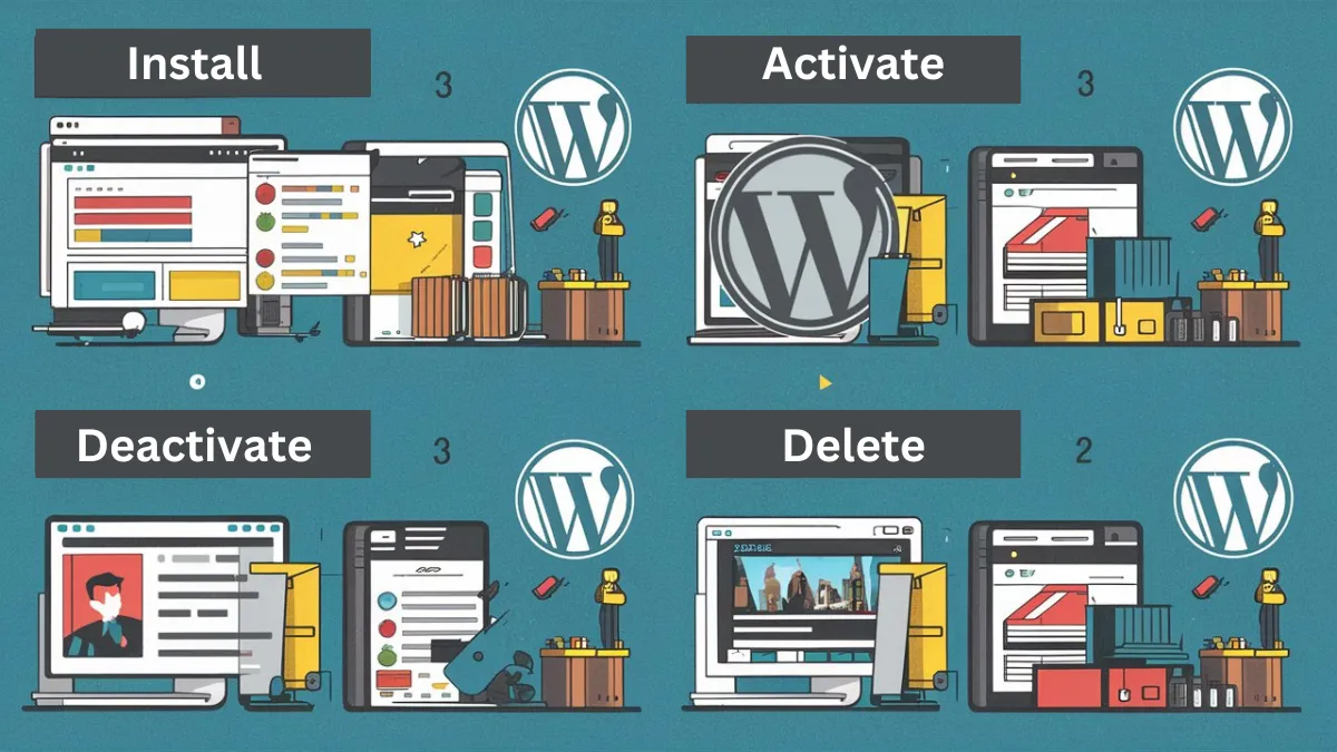 How to Install and Uninstall WordPress Plugins?