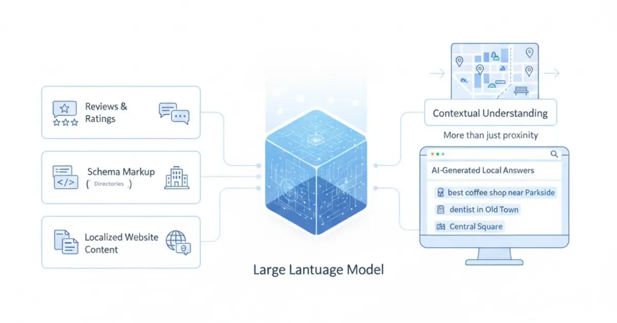 how llms process local intent