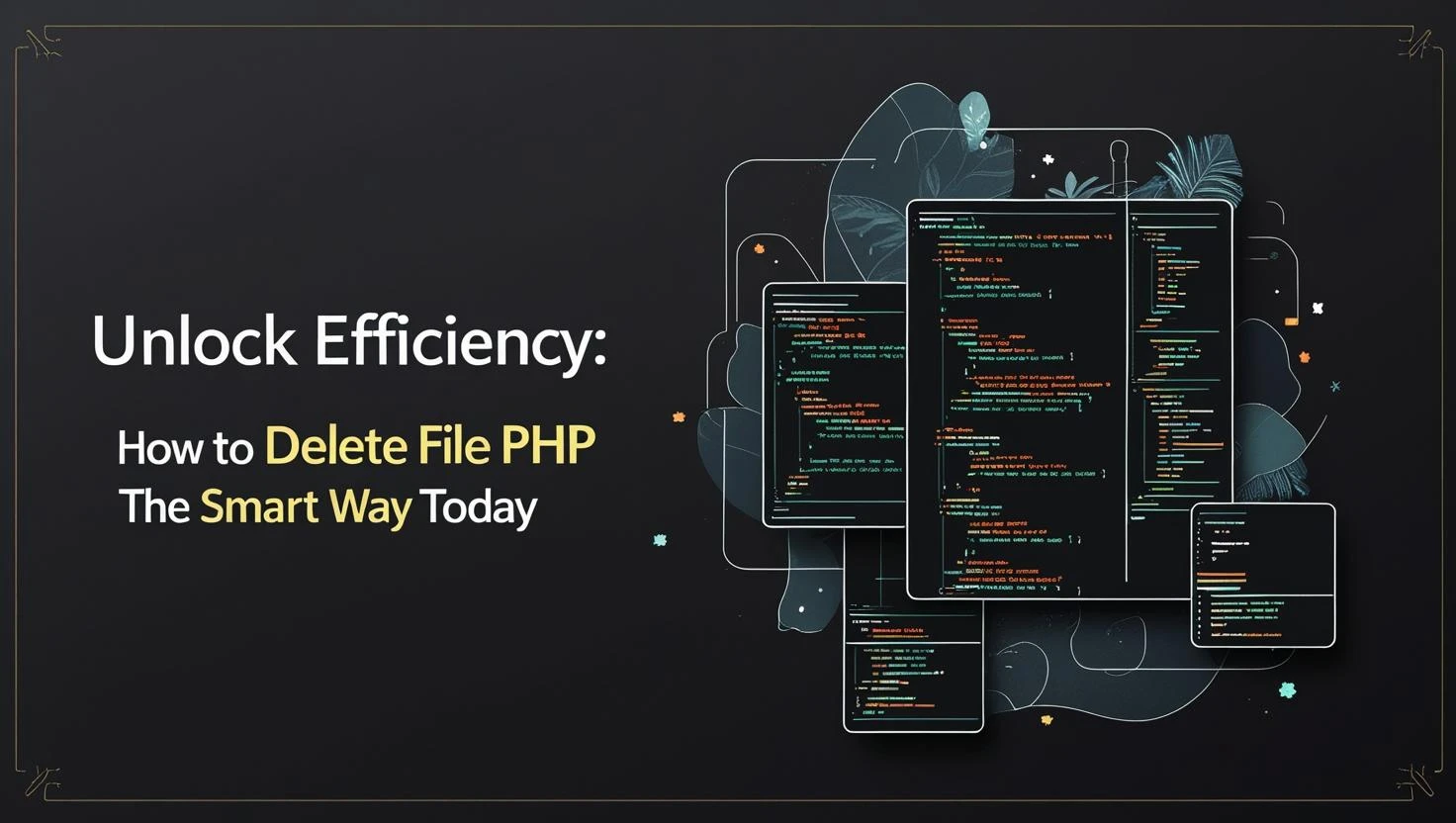 Unlock Efficiency: How to Delete File PHP the Smart Way Today